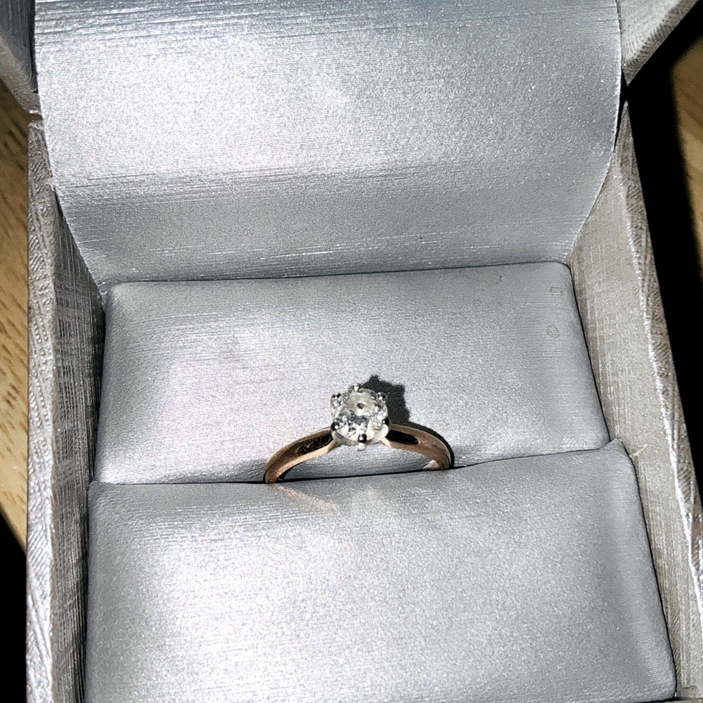 Zales 1/2 CT 💍 Diamond Solitaire 14K Yellow Gold 💎 FINAL MARKDOWN - Picture 11 of 16